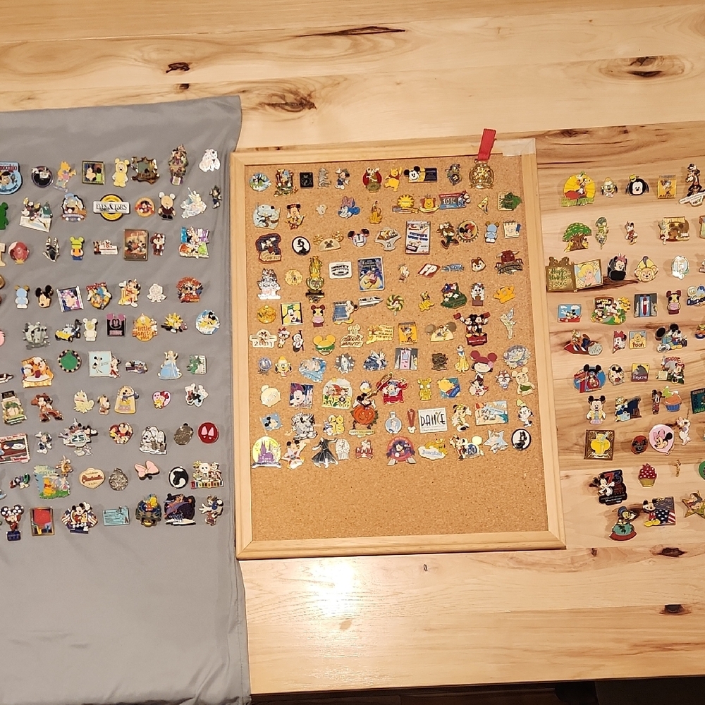 Collection Of 299 Disney Pins + Mystery Gift!